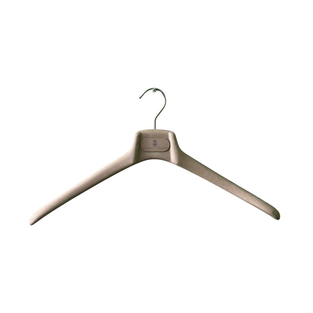 Brunello Cucinelli Clothes Suit Coat Plastic Resin Hanger 46cm Italy